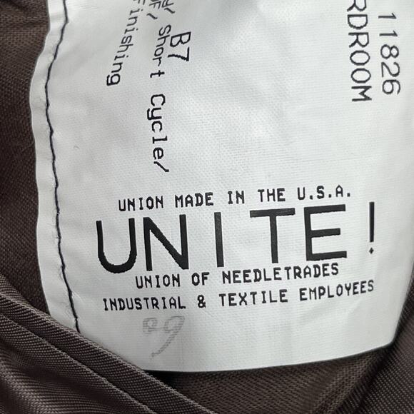 Hickey Freeman Mens 44L Brown Silk Linen Wool Plaid Sport Coat Jacket Blazer - Picture 5 of 16